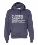 Navy Heather Champion ECO Hooded Pullover Sweatshirt